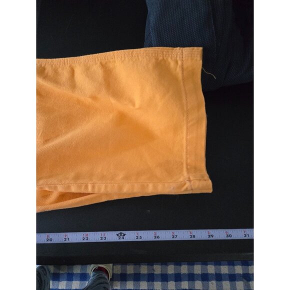 SONG Juniors Orange Carpenter 90s Boyfriend Button-Fly Jeans Size 9/29 Casual - Picture 8 of 10